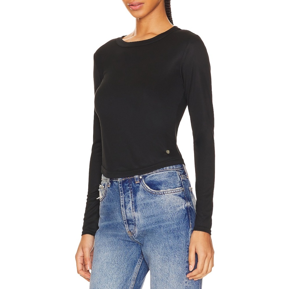 Anine Bing Jane Top in Black